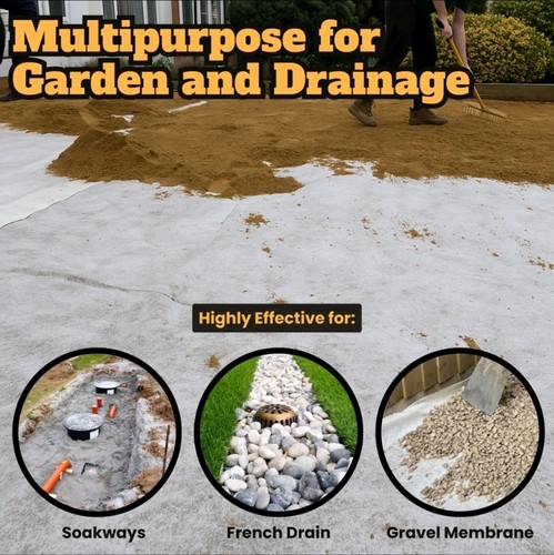 Non woven geotextile membrane - non,