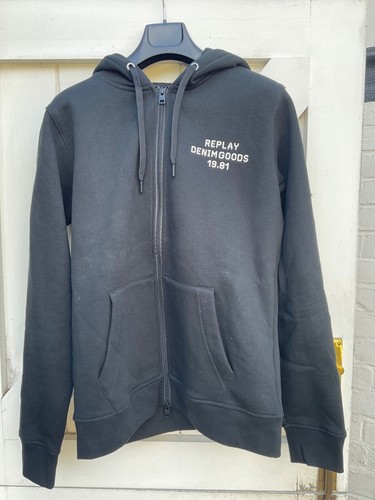 Replay mens black - , hoodie