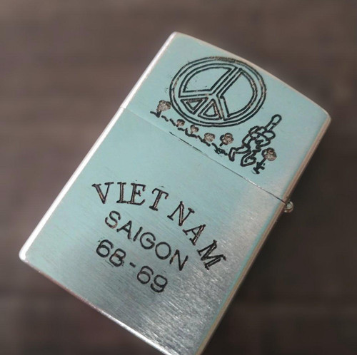 Vintage zippo vietnam - vintage, saigon