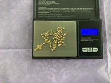 14ct Gold Rosary Bead Necklace