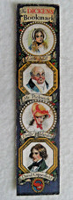 Antique Silk Charles Dickens Bookmark From Sunday Companion, 1924.