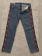 Levi’s 501 Slim Taper Jeans Sport Tape Design 34x34