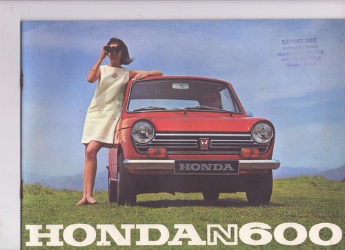 1968 honda n600 - honda, car