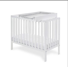 Obaby Space Saver Cot Top Changer - White Brand New Free Postage