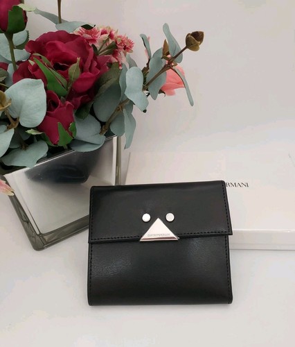 Emporio armani black leather - emporio,