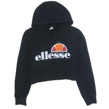 Ellesse Womens Black Cropped