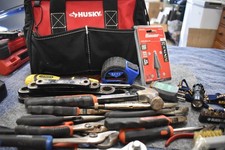 Husky tool tote, plumb full a