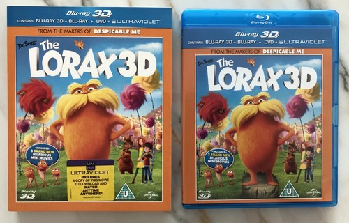 The lorax blu ray 3d - 3d,