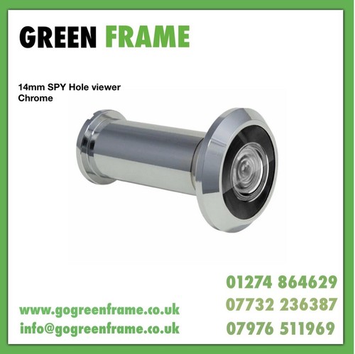 Spy hole 180 chrome 14mm - 180°,