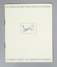 Scarce Bruno Mathsson Möbler	 trade catalogue	1942 Swedish bentwood design