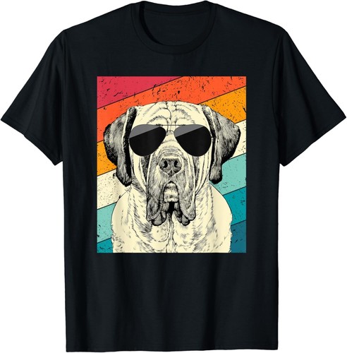 Retro vintage english mastiff - vintage,