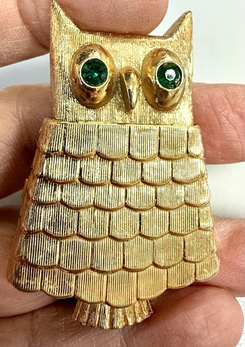 Vintage avon owl - owl, solid