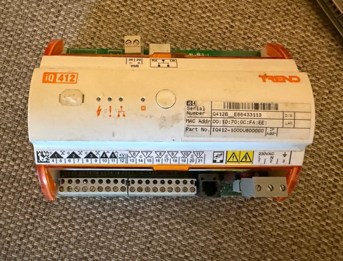 Trend iq412 230v - trend, controller