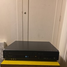 Panasonic DMR-EZ49V Black DVD & VHS Recorder Combo - Freeview - Black - USB. 