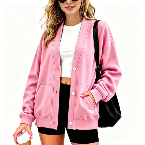 Ladies oversized sweatshirt - ladies,
