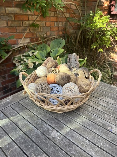 Decorative balls naturalcolors - balls,