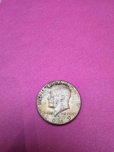Silver half dollar - silver,