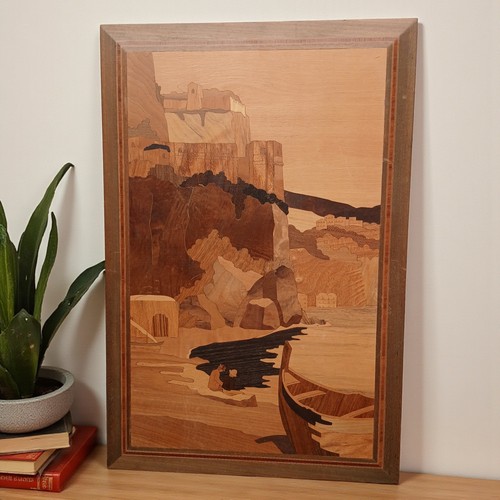 Handmade mid century - mid-century, marquetry