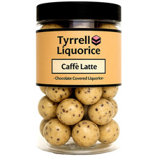 Tyrrell Liquorice Caffè Latte | Sweet Black Liquorice Coated with Coffee Flavour