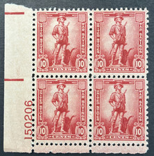 1942 ws7 plate block - sc#, #