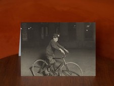 Western Union Messenger Boy, Indiana by Lewis W. Hine - A5 Art Print Card
