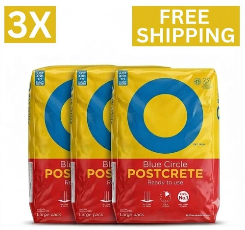 Blue circle postcrete 20kg - blue,