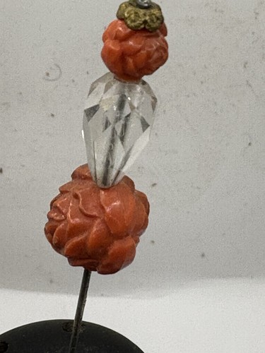 Vintage hat pin - vintage, (408)
