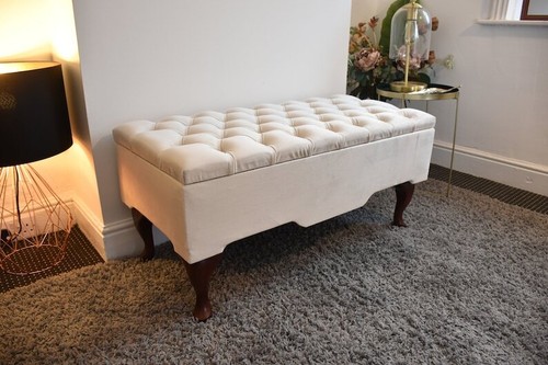 Upholstered storage bench - storage, |