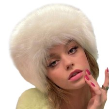 Ladies Winter Fluffy Faux Fur