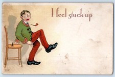 C1905 humor man trap - man, nail