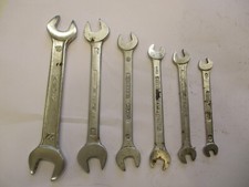 6 VINTAGE Open End Ended Metric Spanners 6 7 8 9 10 11 12 13 14 15 19 & 22mm