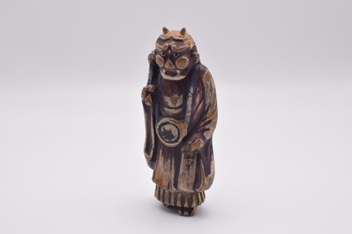Japanese saishiki netsuke - saishiki,