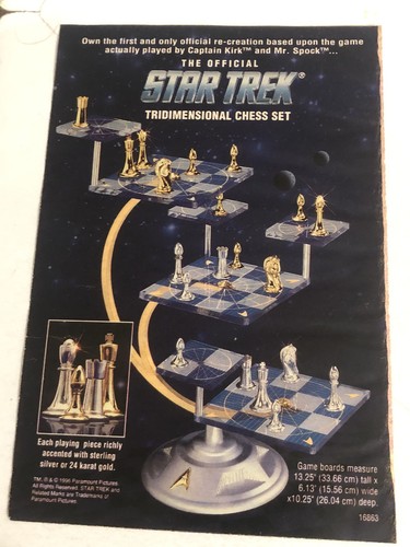 1996 star trek - trek, tridimensional