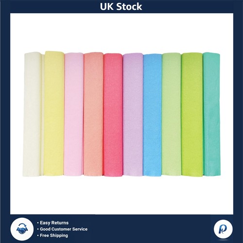 Vibrant crepe paper rolls - crepe,