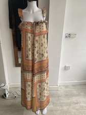 Zara Paisley Print Maxi Dress