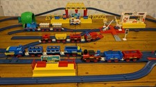 Tomy Train Set (1990's) Large Selection of trains, track and accessories