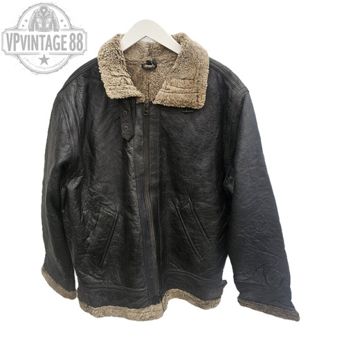 Vintage aviator bomber - b-3,