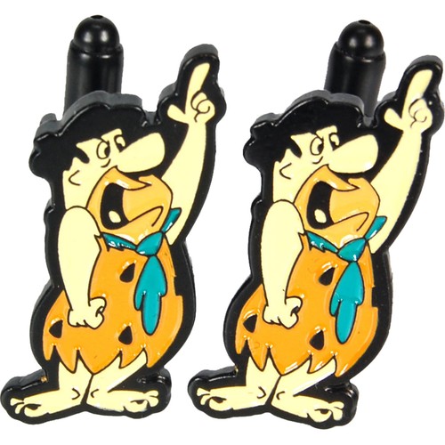 Fred flintstone cufflinks - fred,