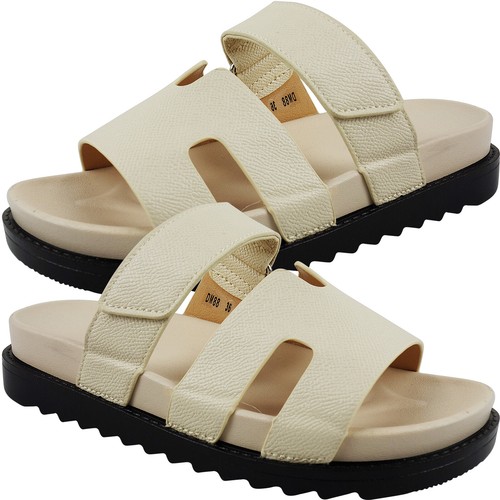 Womens slip sandals low - sandals,