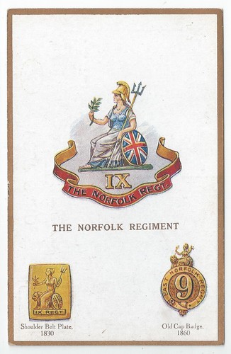 Pre ww1 norfolk - pre-ww1, regiment