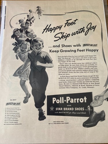 Vintage 1943 poll parrot - vintage, poll-parrot