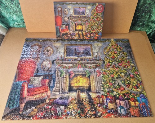 1000 piece christmas jigsaw - christmas,