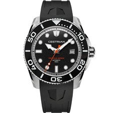 Cestrian Pro Dive Black Dial