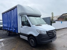 2020 (69) Mercedes Sprinter 316 CDI Curtainsider Luton Van with Tail Lift £14495