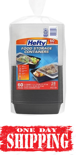 Hefty food storage containers - hefty,