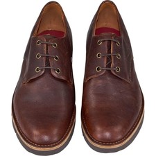 Grenson brown leather derby - grenson,