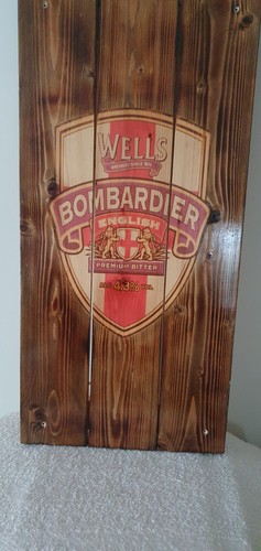 Unique wooden bombardier - a,