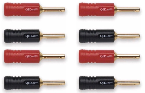 Qed screwloc banana - qed, 4mm