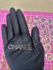 1x Silver Flat back Charm