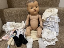 Unknown Make Doll Hard plastic/composition Head for restoration.